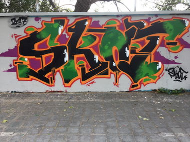 Graffiti Wall - Photo by SkoTerror