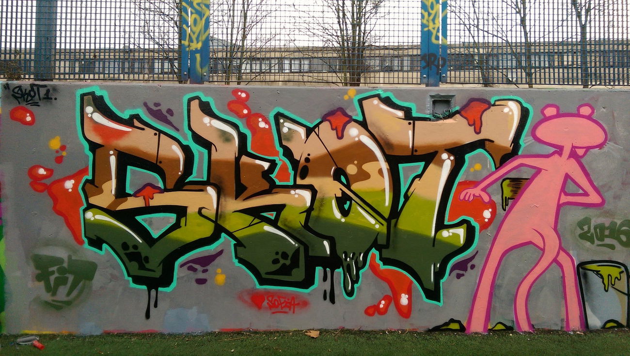 Graffiti Wall - Photo by SkoTerror (2017)