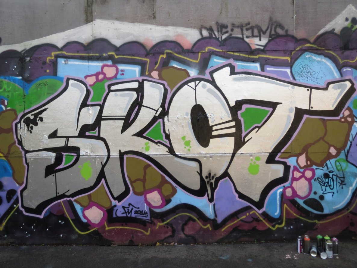 Graffiti Wall - Photo by SkoTerror