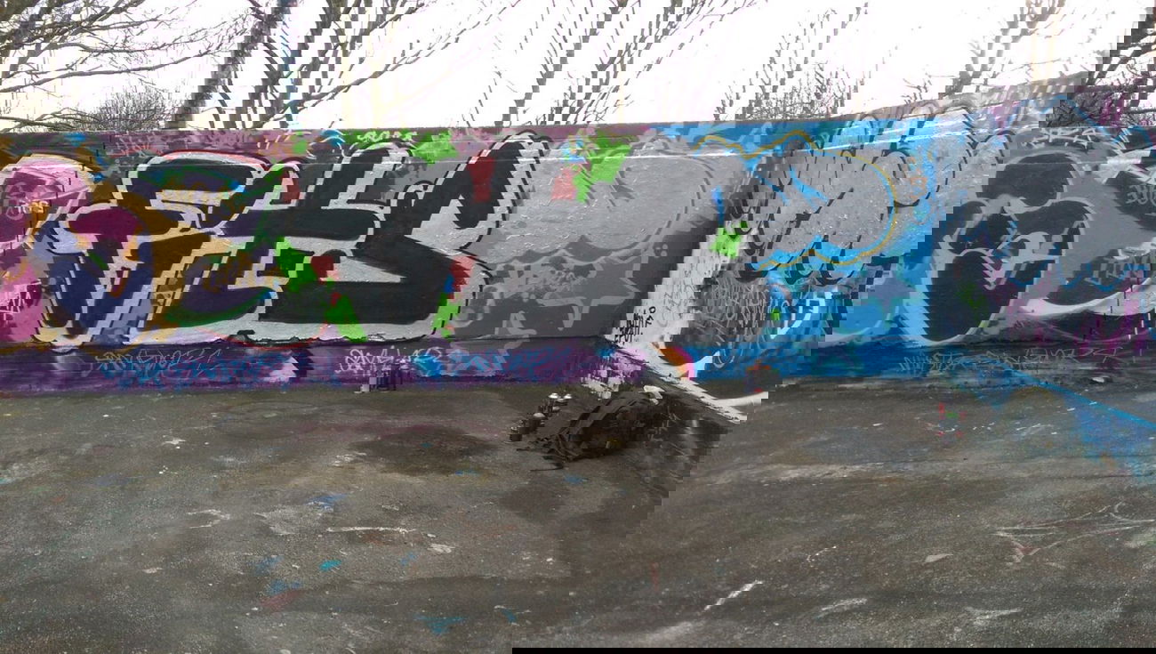 Graffiti Bombing - Photo by SkoTerror