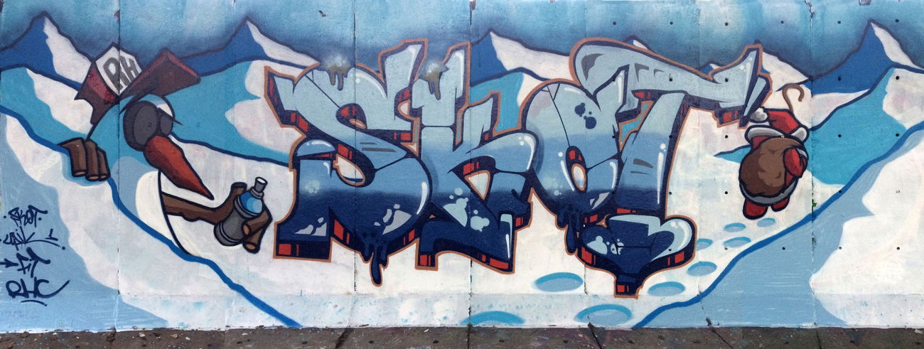 Graffiti Wall - Photo by SkoTerror