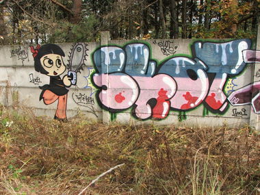 Graffiti Wall - Photo by SkoTerror