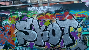 Graffiti Bombing - Photo by SkoTerror