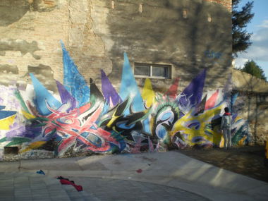 Graffiti Wall - Photo by Skoc