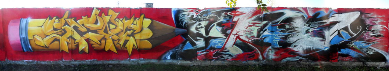 Graffiti Wall - Photo by Skoc