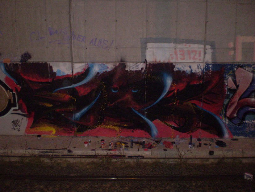 Graffiti Wall in Belgrade - Photo by Skoc