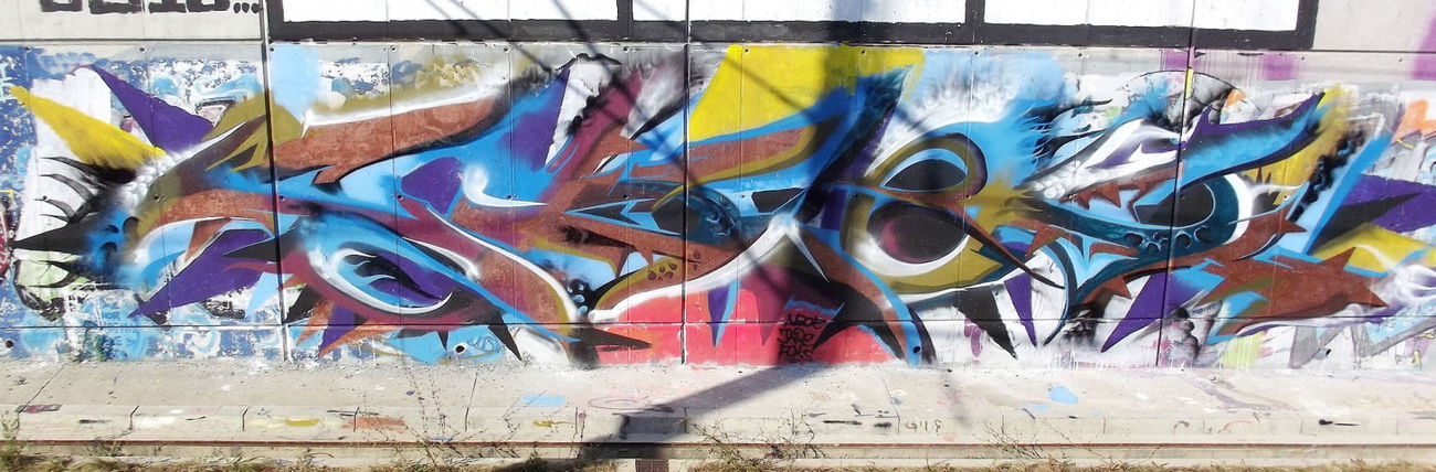 Graffiti Wall - Photo by Skoc