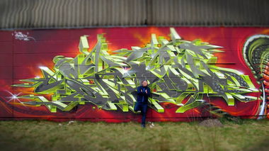 Graffiti Wall in Oldenburg wechloy - Photo by Skore79 - ABS (2016)