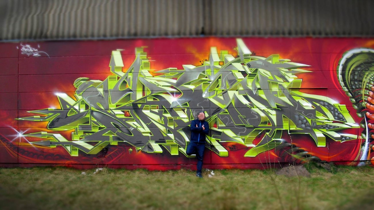 Graffiti Wall in Oldenburg wechloy - Photo by Skore79 - ABS (2016)