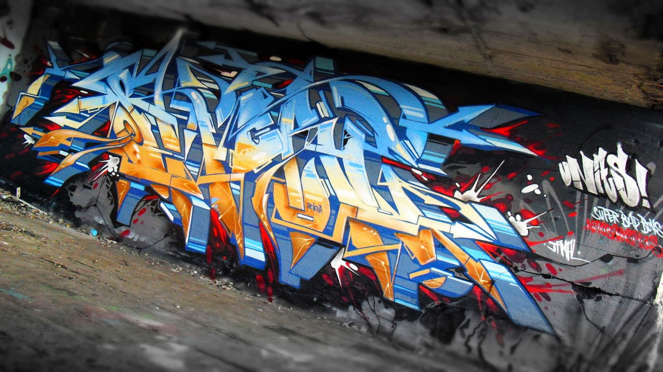 Graffiti Wall - Photo by Skore79 - SuperBadBoys, AutoBahnStyles, Units (2016)