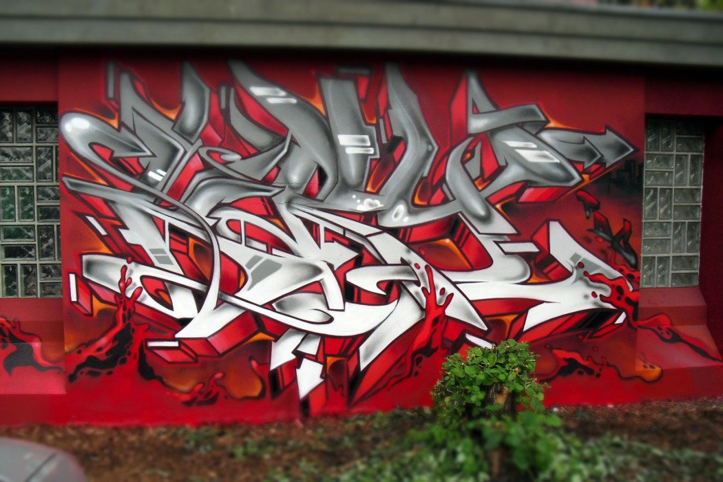 Graffiti Wall in Germany - Photo by Skore79 - TDC