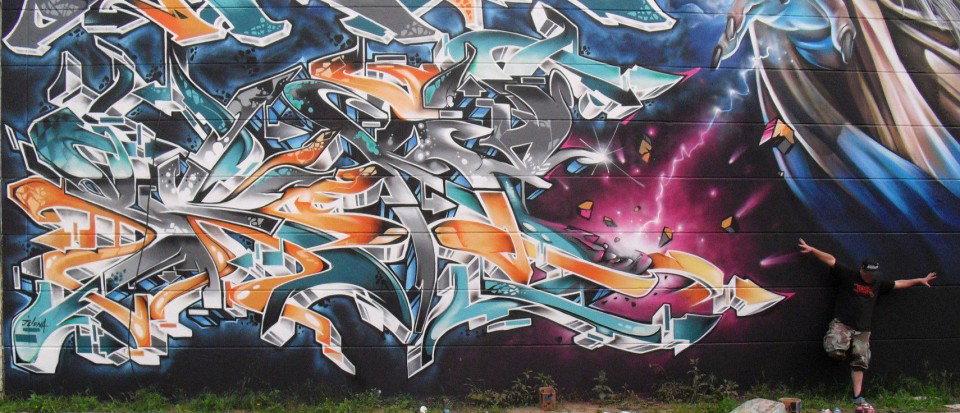 Graffiti Wall - Photo by Skore79