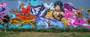 Graffiti Wall - Photo by Skore79