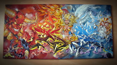 Graffiti Artwork - Photo by Skore79