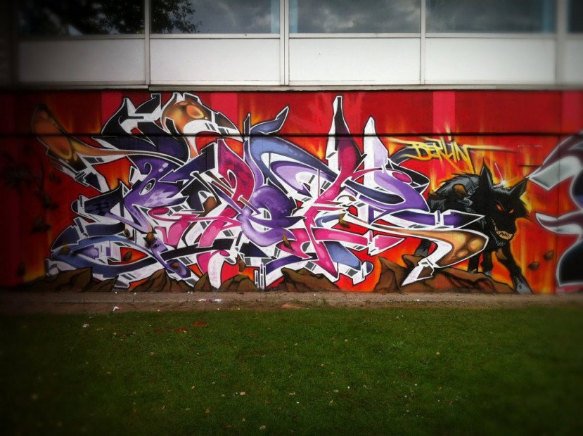 Graffiti Wall - Photo by Skore79