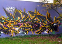 Graffiti Wall in Oldenburg - Photo by Skore79