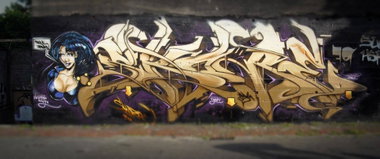Graffiti Wall in Wilhelmshaven - Photo by Skore79 - HK, TDC (2011)