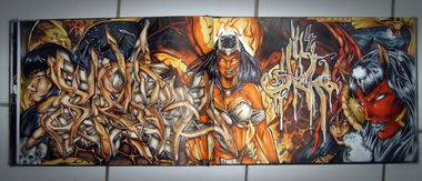 Graffiti Sketch - Photo by Skore79