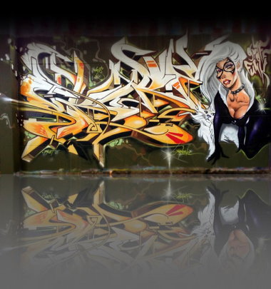 Graffiti Wall - Photo by Skore79