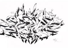 Graffiti Sketch - Photo by Skore79