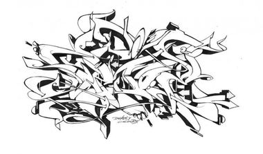 Graffiti Sketch - Photo by Skore79