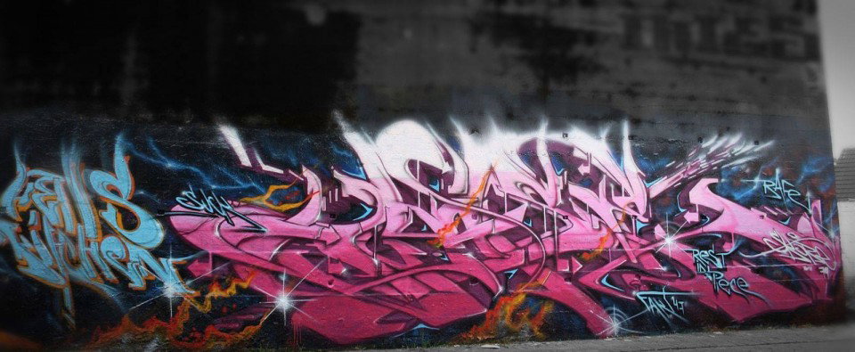 Graffiti Wall in Wilhelmshaven - Photo by Skore79 - HK, TDC (2011)