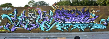 Graffiti Wall in Varel - Photo by Skore79 - TDC, HK, ABS (2011)