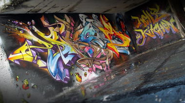 Graffiti Wall - Photo by Skore79 - Skore79, HK, Hell´S (2013)