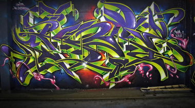 Graffiti Wall - Photo by Skore79 - HK (2013)
