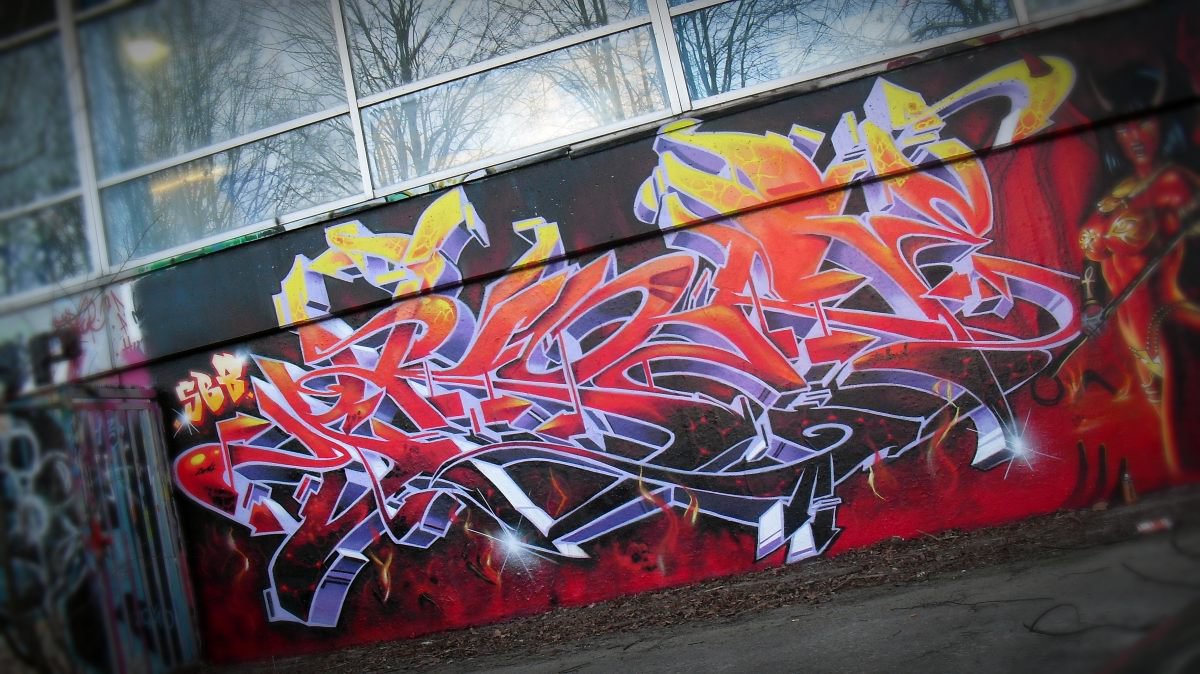 Graffiti Wall - Photo by Skore79 - SuperBadBoys, Hell´SKitchen (2014)