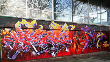 Graffiti Wall - Photo by Skore79 - Skore79, Dosar, HK (2014)