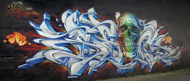 Graffiti Wall - Photo by Skore79 - Sbeck, ABS, SBB (2014)