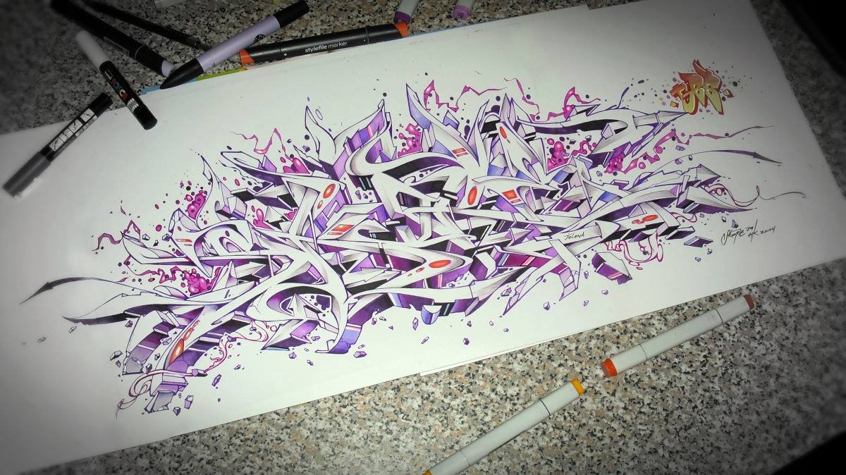 Graffiti Sketch - Photo by Skore79 - Skore79, SBB, HK (2014)