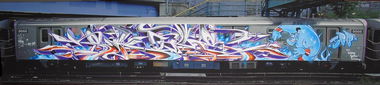 Graffiti Sketch - Photo by Skore79 - Canvas, Zurich-Exhibition, VinylzStore (2014)