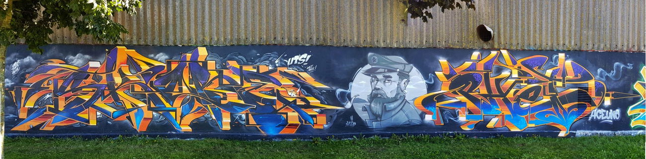 Graffiti Wall - Photo by Skore79 - Skore79, ABS, SBB