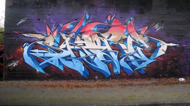 Graffiti Wall - Photo by Skore79 - Afterburners, SuperBadBoys, 2015 (2015)