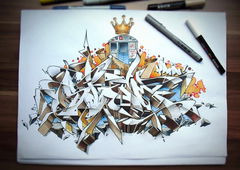 Graffiti Sketch - Photo by Skore79 - Skore79