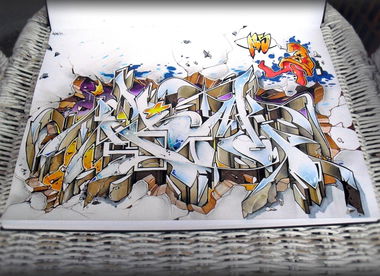 Graffiti Sketch - Photo by Skore79 (2016)