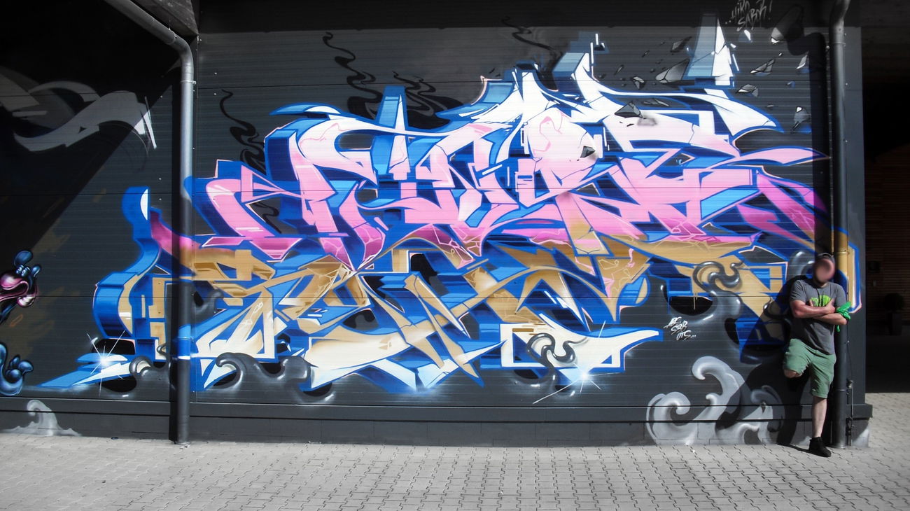 Graffiti Wall - Photo by Skore79 - Skore79, ABS, SBB