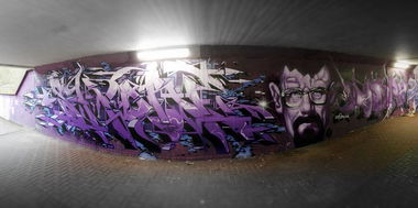 Graffiti Wall - Photo by Skore79 - SuperBadBoys, Afterburners, UnterTheStars (2016)