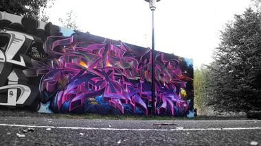 Graffiti Wall - Photo by Skore79 - SuperBadBoys, AutoBahnStyles, UnderTheStars (2016)