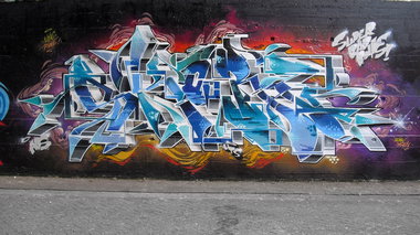 Graffiti Wall - Photo by Skore79 - SuperBadBoyscrew, ABS, UTS (2016)