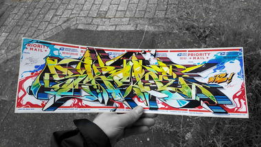 Graffiti Sketch - Photo by Skore79