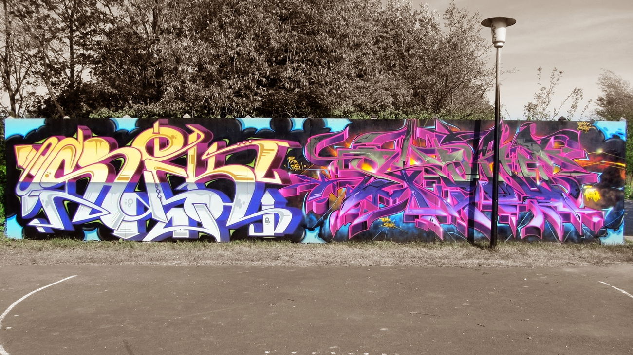 Graffiti Wall in Deutschland - Photo by Skore79 - SBB, ABS, UTS