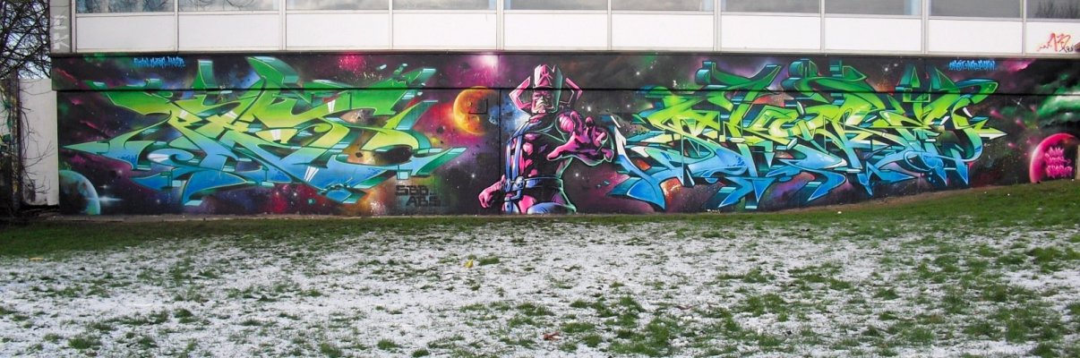 Graffiti Wall - Photo by Skore79 (2015)