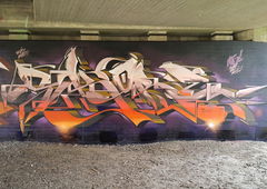 Graffiti Wall - Photo by Skore79 - SuperBadBoys, AutoBahnStyles, UniTS