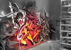 Graffiti Wall - Photo by Skore79 - Graff-KungFu, SuperBadBoys, AutoBahnStyles (2016)