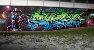 Graffiti Wall - Photo by Skore79 (2015)