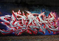 Graffiti Wall - Photo by Skore79 - KROME (2014)