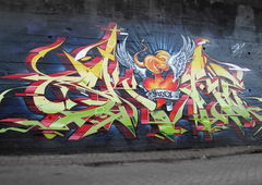 Graffiti Wall - Photo by Skore79 - SuperBadBoys, Afterburners, Units (2012)